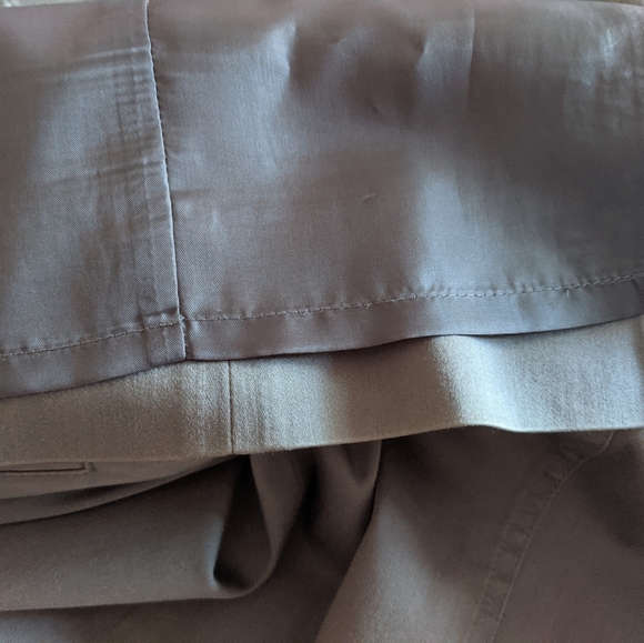 CREMIEUX Khaki Tan Brown Short Sleeve Belted Dress - Picture 9 of 11